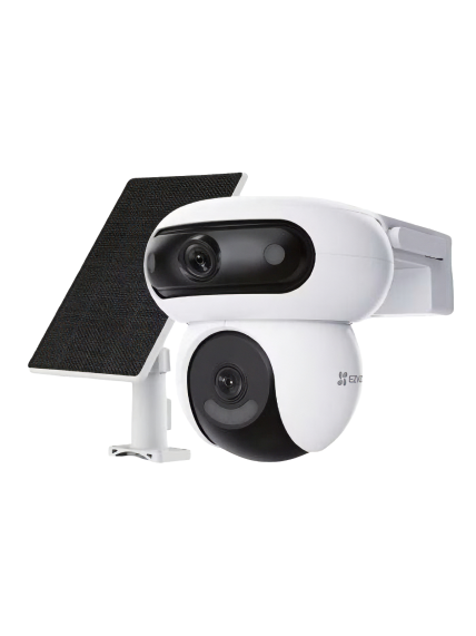 EZVIZ Battery-Powered Dual Camera Kit with Solar Panel | CS-HB90/SP | 4+4 MP | 2.8mm/6mm | IP65 | H.264/H.265 | Micro SD, Max. 512 GB EZVIZ Battery-Powered Dual Camera Kit with Solar Panel | CS-HB90/SP | 4+4 MP | 2.8mm/6mm | IP65 | H.264/H.265 | Micro SD, Max. 512 GB