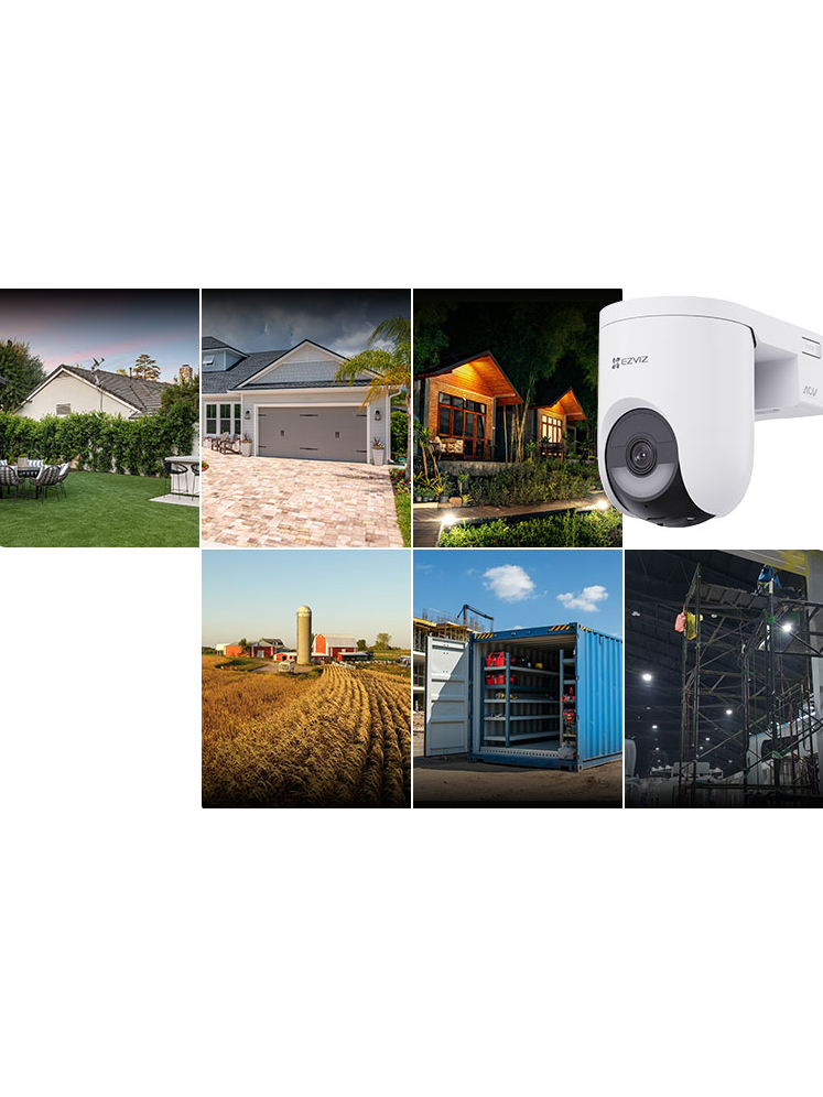 EZVIZ HB8 Lite 4G | PT Battery Camera | Dome | 4 MP | 4mm/F1.6 | IP65 | H.265/H.264 | MicroSD, max. 512 GB 2