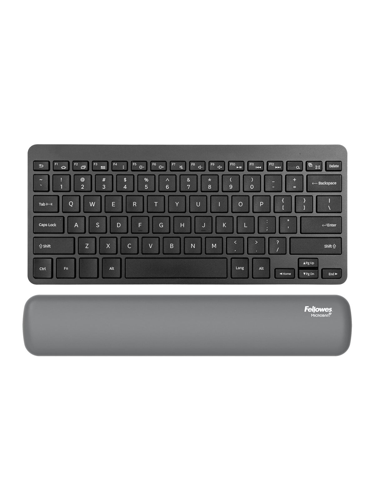Fellowes | Breyta Compact Keyboard (TKL) Wrist Rest | Grey 2