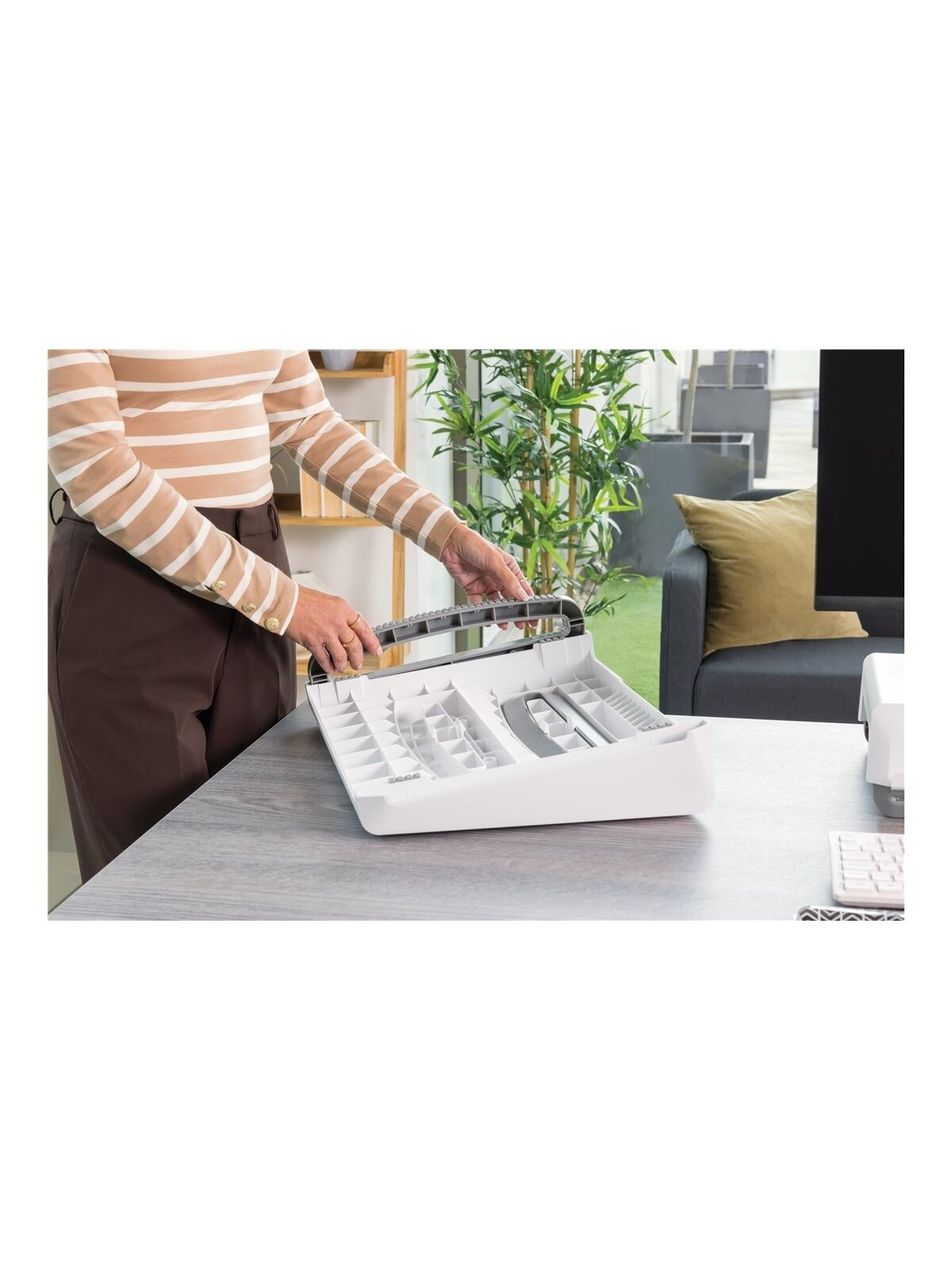 Fellowes | Foot Support Breyta | White 12 Fellowes | Foot Support Breyta | White 12