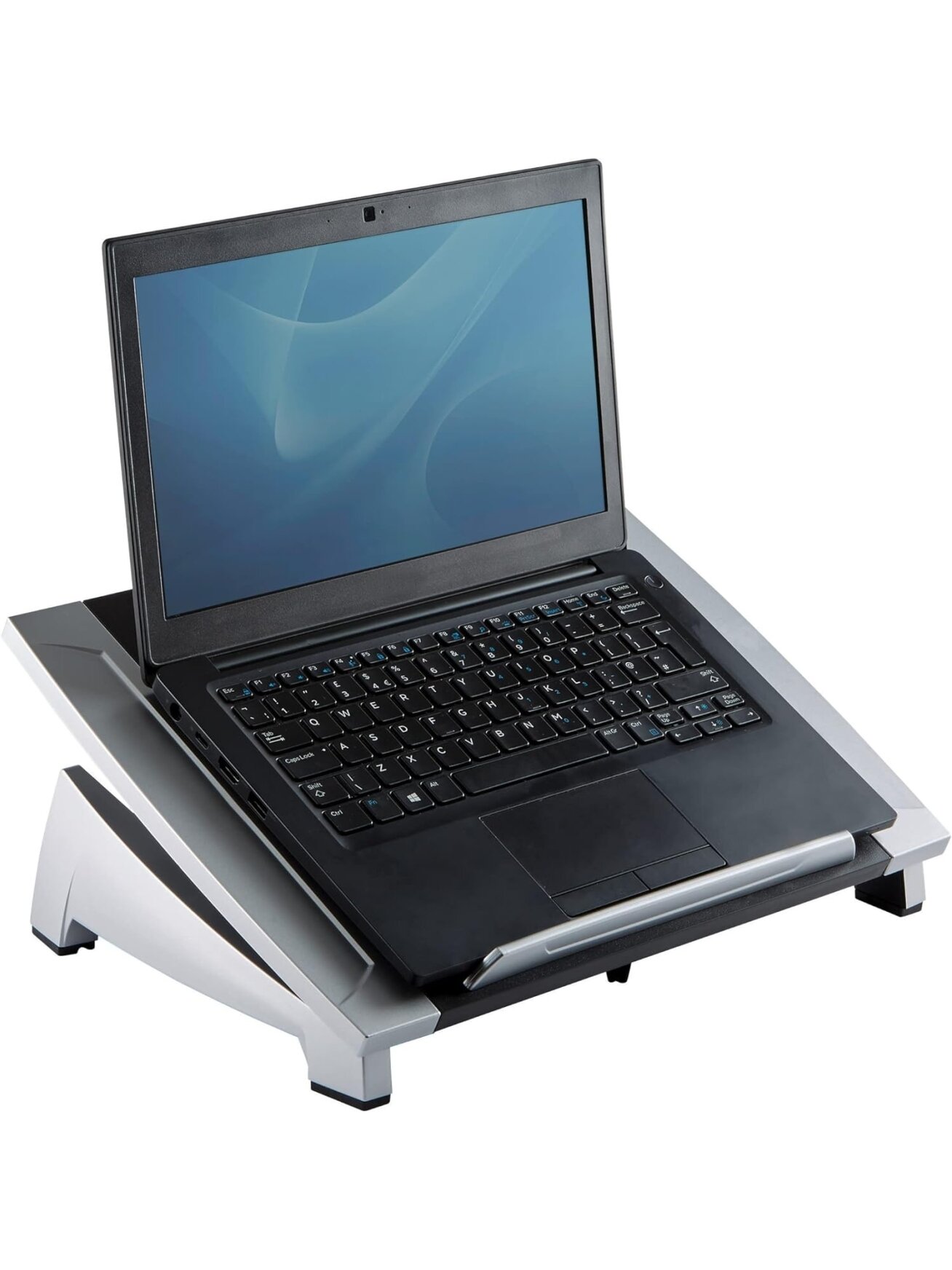 Fellowes | Office Suites Laptop Stand | Black/Silver 3
