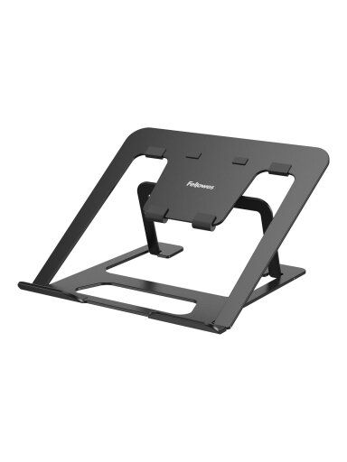 Fellowes Alumia Portable Laptop Stand | 15 " | Laptop Stand | Black Fellowes Alumia Portable Laptop Stand | 15 " | Laptop Stand | Black