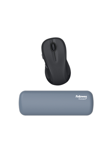 Fellowes | Breyta Palm Wrist Rest | Marine Fellowes | Breyta Palm Wrist Rest | Marine