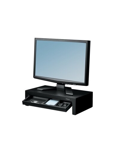 Fellowes | Designer Suites Monitor Riser | Height adjustment | Black