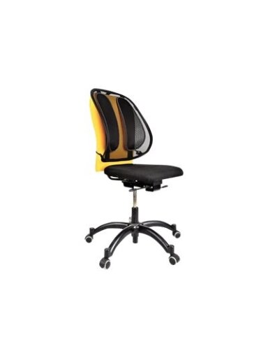 Fellowes | Office Suites mesh back support | Black | Depth 140 mm | Height 512 mm | Mesh textile | Width 439 mm Fellowes | Office Suites mesh back support | Black | Depth 140 mm | Height 512 mm | Mesh textile | Width 439 mm