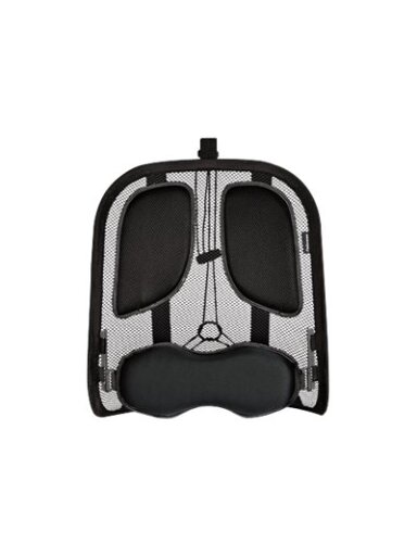 Fellowes | Professional back support with mesh Professional Series | Graphite | Depth 195 mm | Height 370 mm | Mesh textile | Width 304 mm Fellowes | Professional back support with mesh Professional Series | Graphite | Depth 195 mm | Height 370 mm | Mesh textile | Width 304 mm