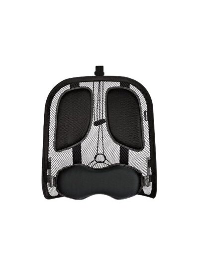 Fellowes | Professional back support with mesh Professional Series | Graphite | Depth 195 mm | Height 370 mm | Mesh textile | Width 304 mm Fellowes | Professional back support with mesh Professional Series | Graphite | Depth 195 mm | Height 370 mm | Mesh textile | Width 304 mm