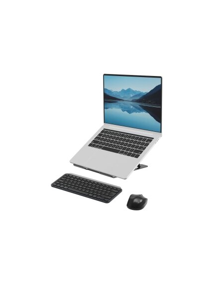 Fellowes Alumia Portable Laptop Stand | 15 " | Laptop Stand | Black 8 Fellowes Alumia Portable Laptop Stand | 15 " | Laptop Stand | Black 8