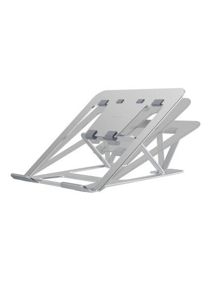 Fellowes Alumia Portable Laptop Stand | 15 " | Laptop Stand | Silver 2 Fellowes Alumia Portable Laptop Stand | 15 " | Laptop Stand | Silver 2