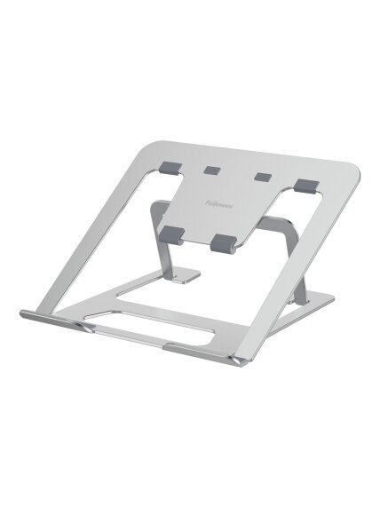 Fellowes Alumia Portable Laptop Stand | 15 " | Laptop Stand | Silver Fellowes Alumia Portable Laptop Stand | 15 " | Laptop Stand | Silver