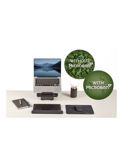 Fellowes | Breyta Compact Keyboard (TKL) Wrist Rest | Black 3 Fellowes | Breyta Compact Keyboard (TKL) Wrist Rest | Black 3