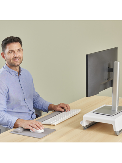 Fellowes | Breyta Palm Wrist Rest | Grey 3