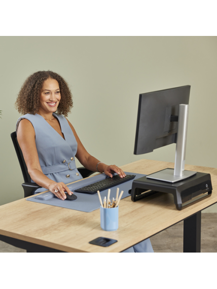 Fellowes | Breyta Palm Wrist Rest | Marine 2 Fellowes | Breyta Palm Wrist Rest | Marine 2