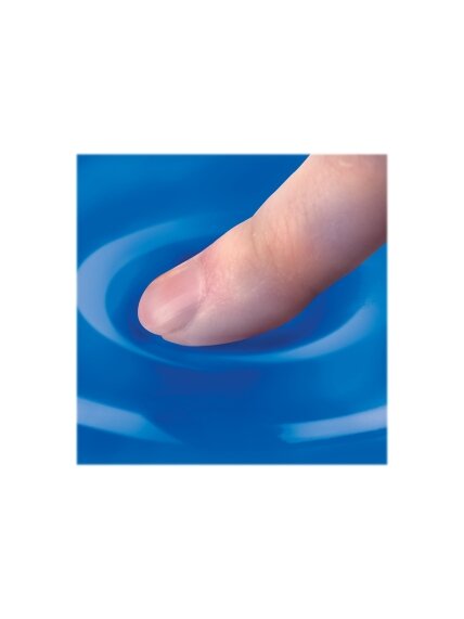 Fellowes | Mouse pad with wrist support CRYSTAL | Mouse pad with wrist pillow | 230 x 202 x 32 mm | Blue 2