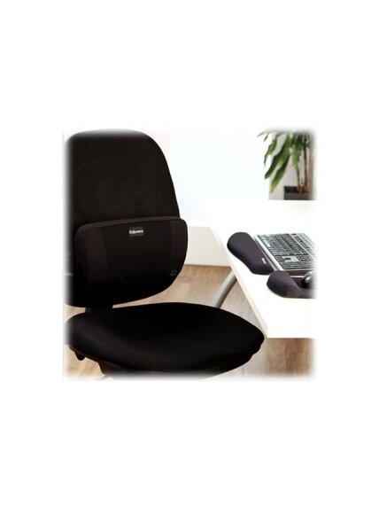 Fellowes | Mouse pad with wrist support PlushTouch | Mouse pad with wrist pillow | 238 x 184 x 25.4 mm | Black 3 Fellowes | Mouse pad with wrist support PlushTouch | Mouse pad with wrist pillow | 238 x 184 x 25.4 mm | Black 3
