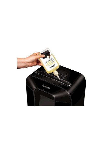 Fellowes | Shredder Oil 355 ml | For use with all Fellowes cross-cut and micro-cut shredders. Oil shredder each time wastebasket is emptied or a minimum of twice a month. Plastic squeeze bottle with extended nozzle ensures complete coverage 4 Fellowes | Shredder Oil 355 ml | For use with all Fellowes cross-cut and micro-cut shredders. Oil shredder each time wastebasket is emptied or a minimum of twice a month. Plastic squeeze bottle with extended nozzle ensures complete coverage 4