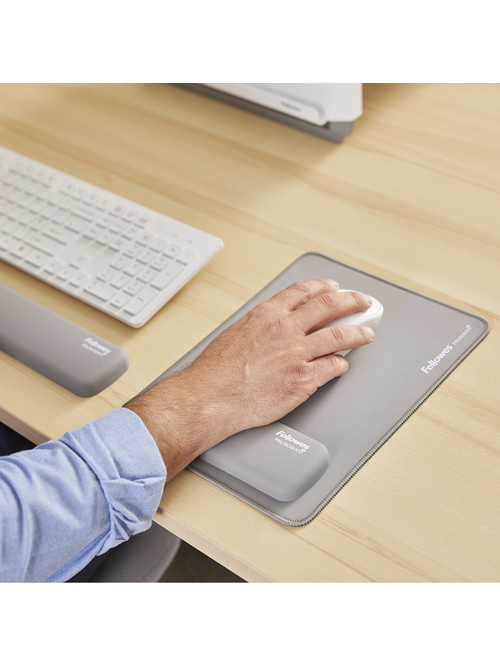 Fellowes | Breyta Palm Wrist Rest | Grey 4