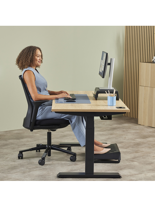 Fellowes | Breyta Palm Wrist Rest | Marine 4 Fellowes | Breyta Palm Wrist Rest | Marine 4