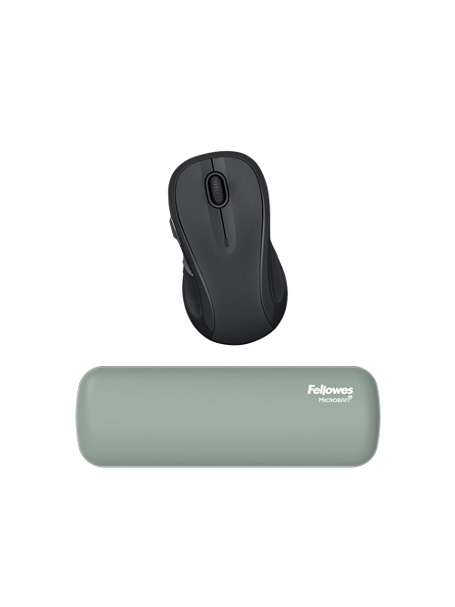 Fellowes | Breyta Palm Wrist Rest | Sage 1 Fellowes | Breyta Palm Wrist Rest | Sage 1