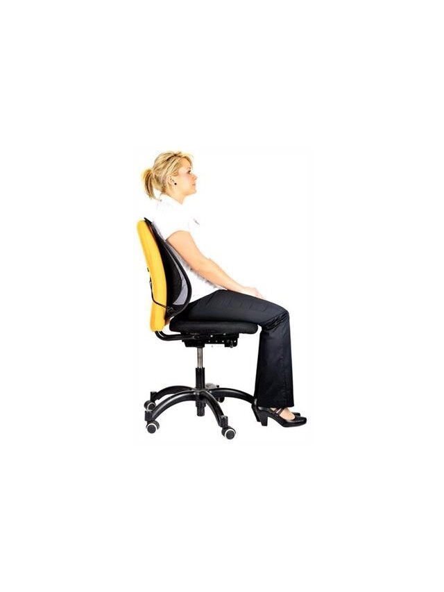 Fellowes | Office Suites mesh back support | Black | Depth 140 mm | Height 512 mm | Mesh textile | Width 439 mm 2 Fellowes | Office Suites mesh back support | Black | Depth 140 mm | Height 512 mm | Mesh textile | Width 439 mm 2