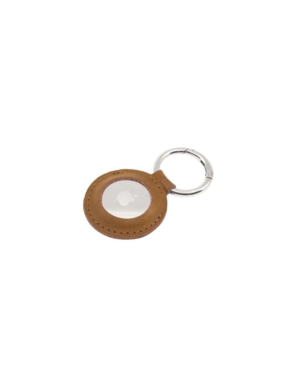 Fixed | Case for AirTag | Genuine cowhide | Brown 3 Fixed | Case for AirTag | Genuine cowhide | Brown 3
