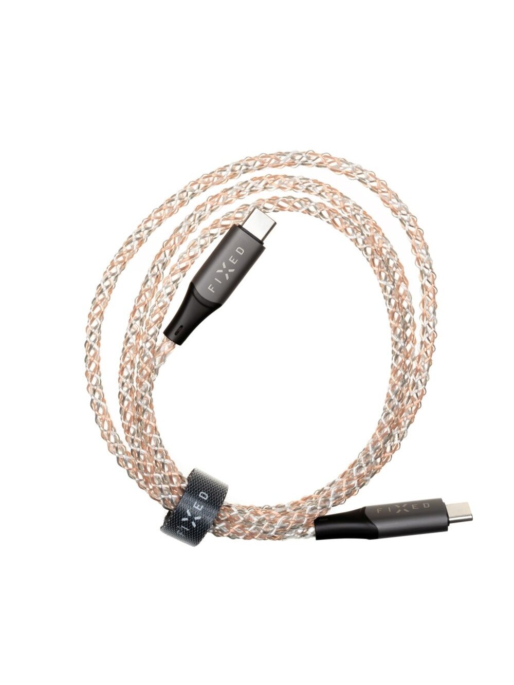 Fixed | Glowing Charging Cable USB-C/USB-C, PD support, Rainbow | FIXDLED-CC-RA 3 Fixed | Glowing Charging Cable USB-C/USB-C, PD support, Rainbow | FIXDLED-CC-RA 3