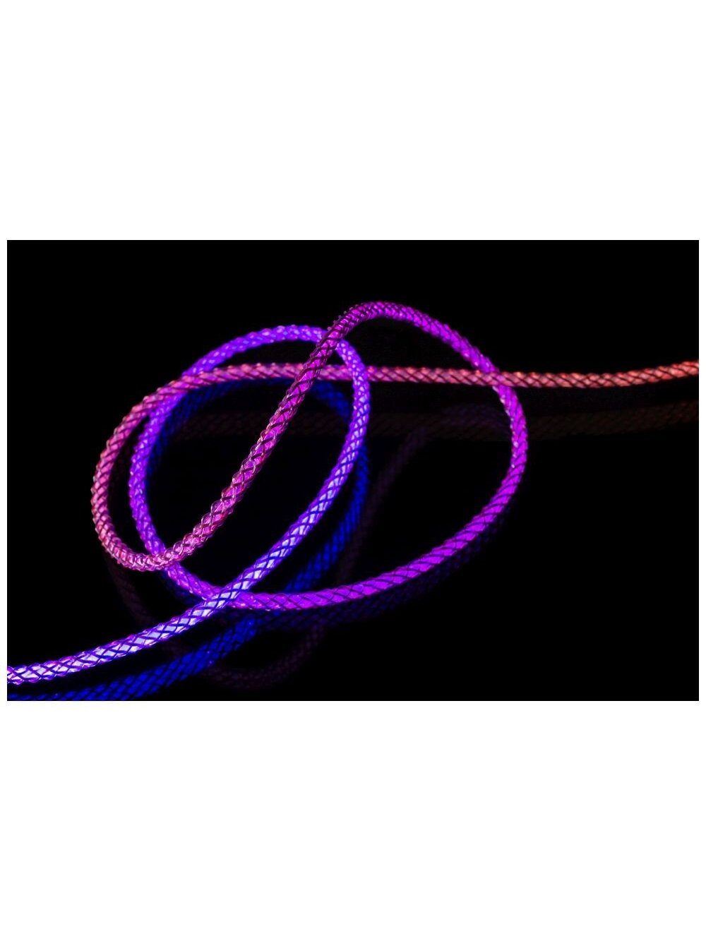 Fixed | Glowing Charging Cable USB-C/USB-C, PD support, Rainbow | FIXDLED-CC-RA 6 Fixed | Glowing Charging Cable USB-C/USB-C, PD support, Rainbow | FIXDLED-CC-RA 6