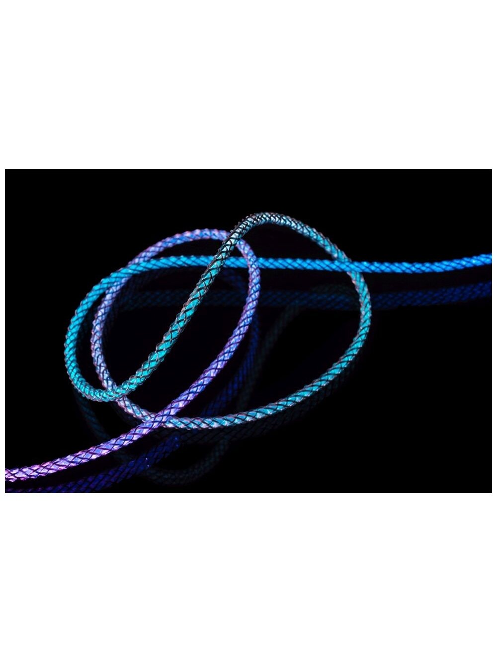 Fixed | Glowing Charging Cable USB-C/USB-C, PD support, Rainbow | FIXDLED-CC-RA 7 Fixed | Glowing Charging Cable USB-C/USB-C, PD support, Rainbow | FIXDLED-CC-RA 7