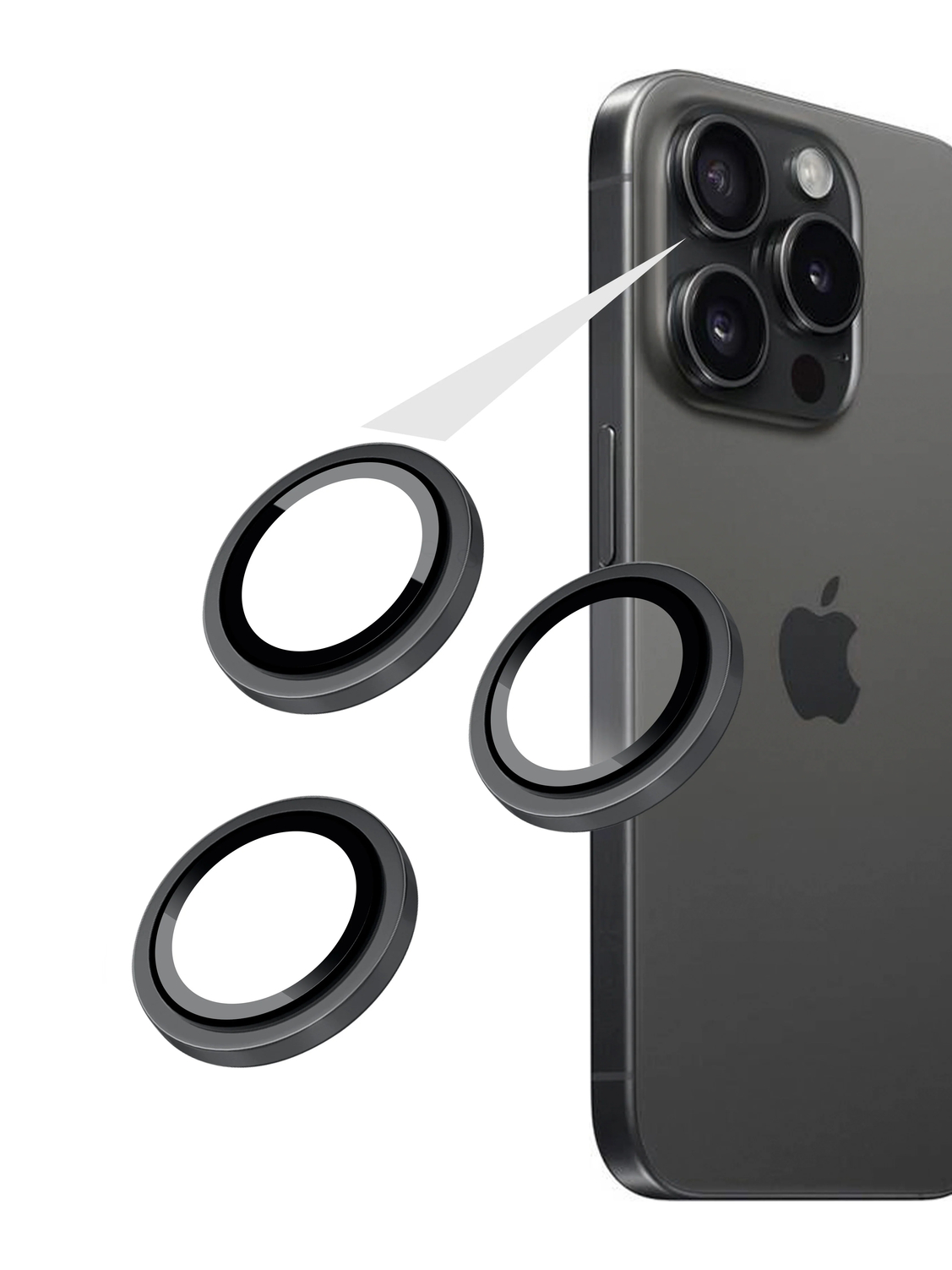 Fixed Camera Glass | Samsung | Galaxy S26 | Tempered Glass | Black Fixed Camera Glass | Samsung | Galaxy S26 | Tempered Glass | Black