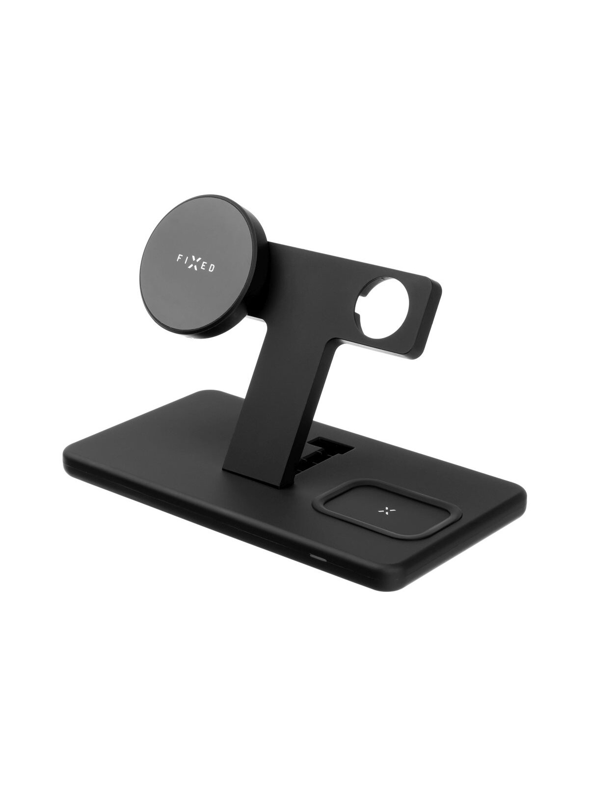 Fixed | MagPowerstation 3-in-1 wireless charging stand with MagSafe mount support | FIXMPOS-BK | Black 2
