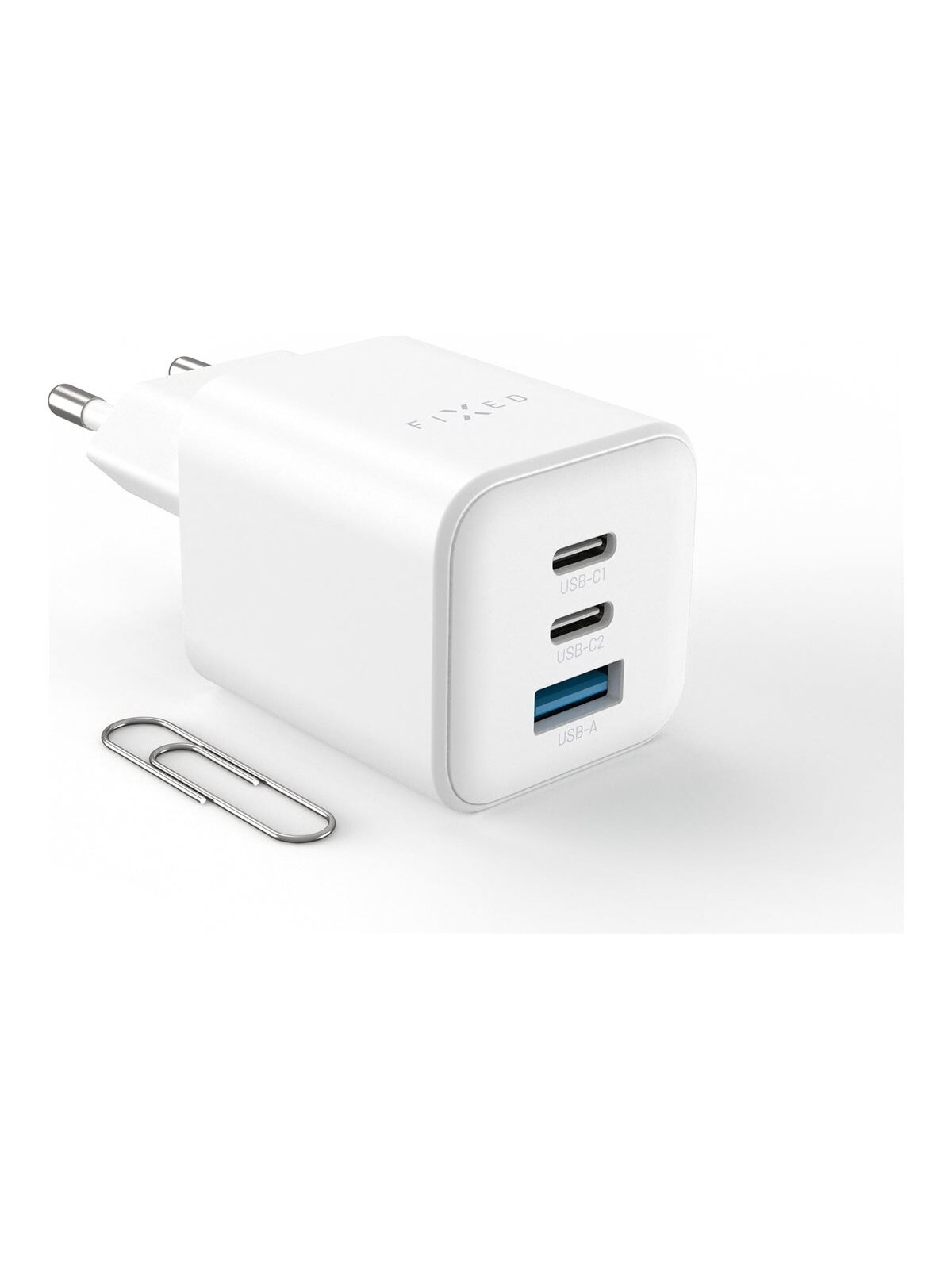 Fixed Mini 2x USB-C and USB GaN Charger 65W