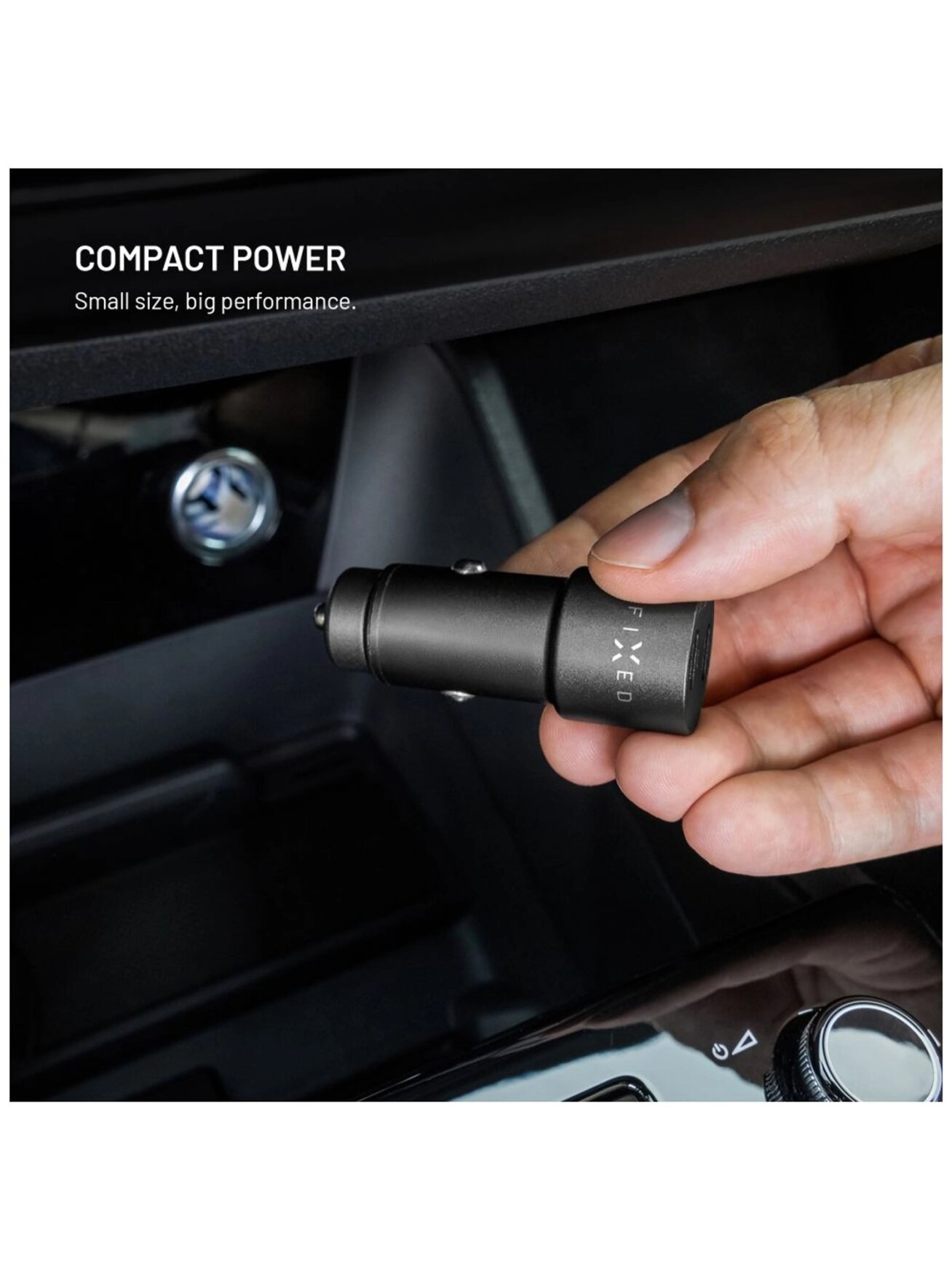 Fixed Dual USB-C Car Charger, 65W, PD 3.0 2 Fixed Dual USB-C Car Charger, 65W, PD 3.0 2