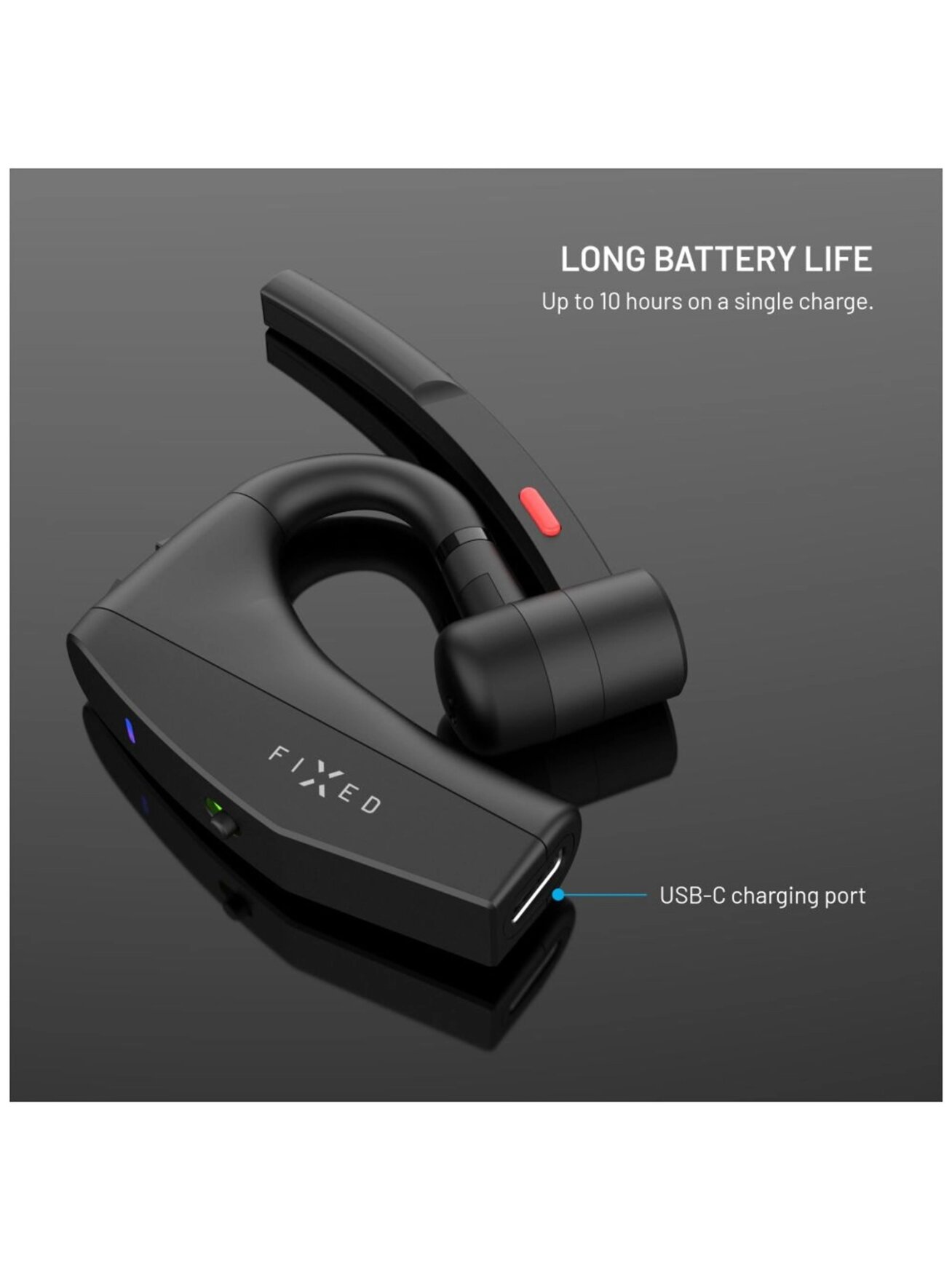 Fixed | Headset | Talk Pro | Bluetooth | Black 2 Fixed | Headset | Talk Pro | Bluetooth | Black 2