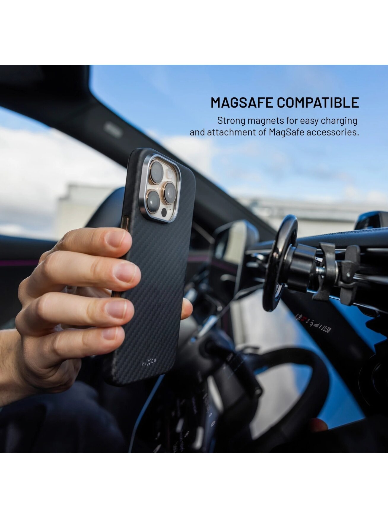 Fixed MagVelar | Back cover | Samsung | Galaxy S26 Ultra | Aramid fibers | Black 2