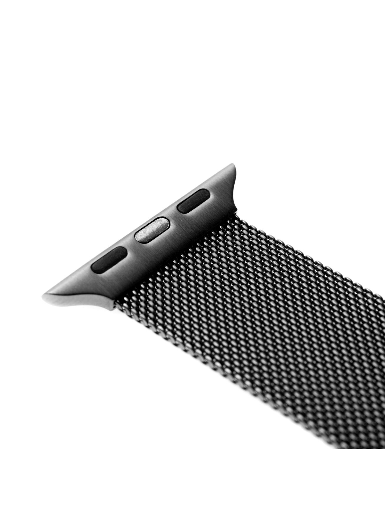 Fixed | Mesh Strap for Apple Watch 42/44/45/46/49mm | 42 mm, 44 mm, 45 mm, 46 mm, 49 mm | Black 1