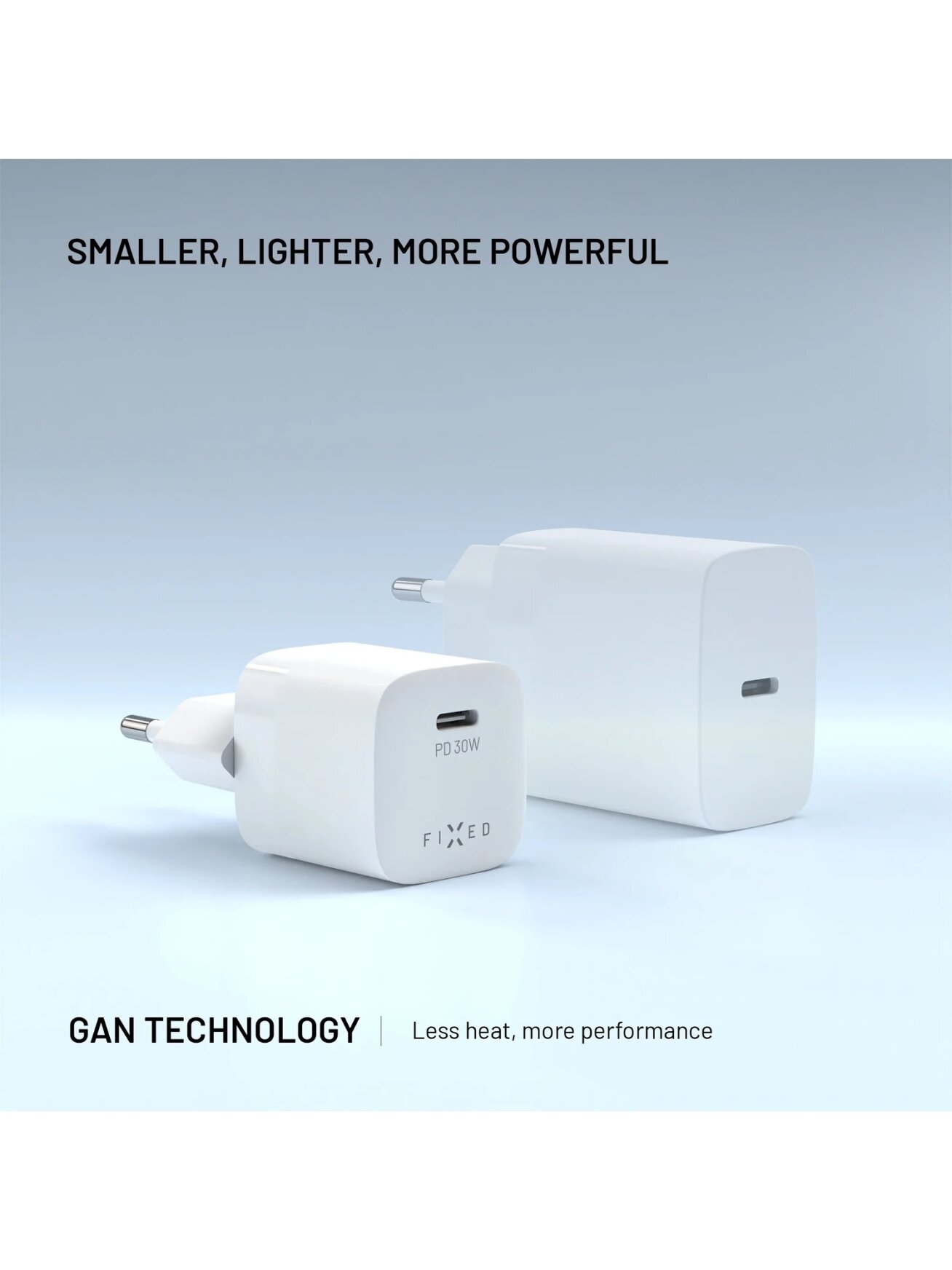 Fixed Mini USB-C GaN Charger 30W 4