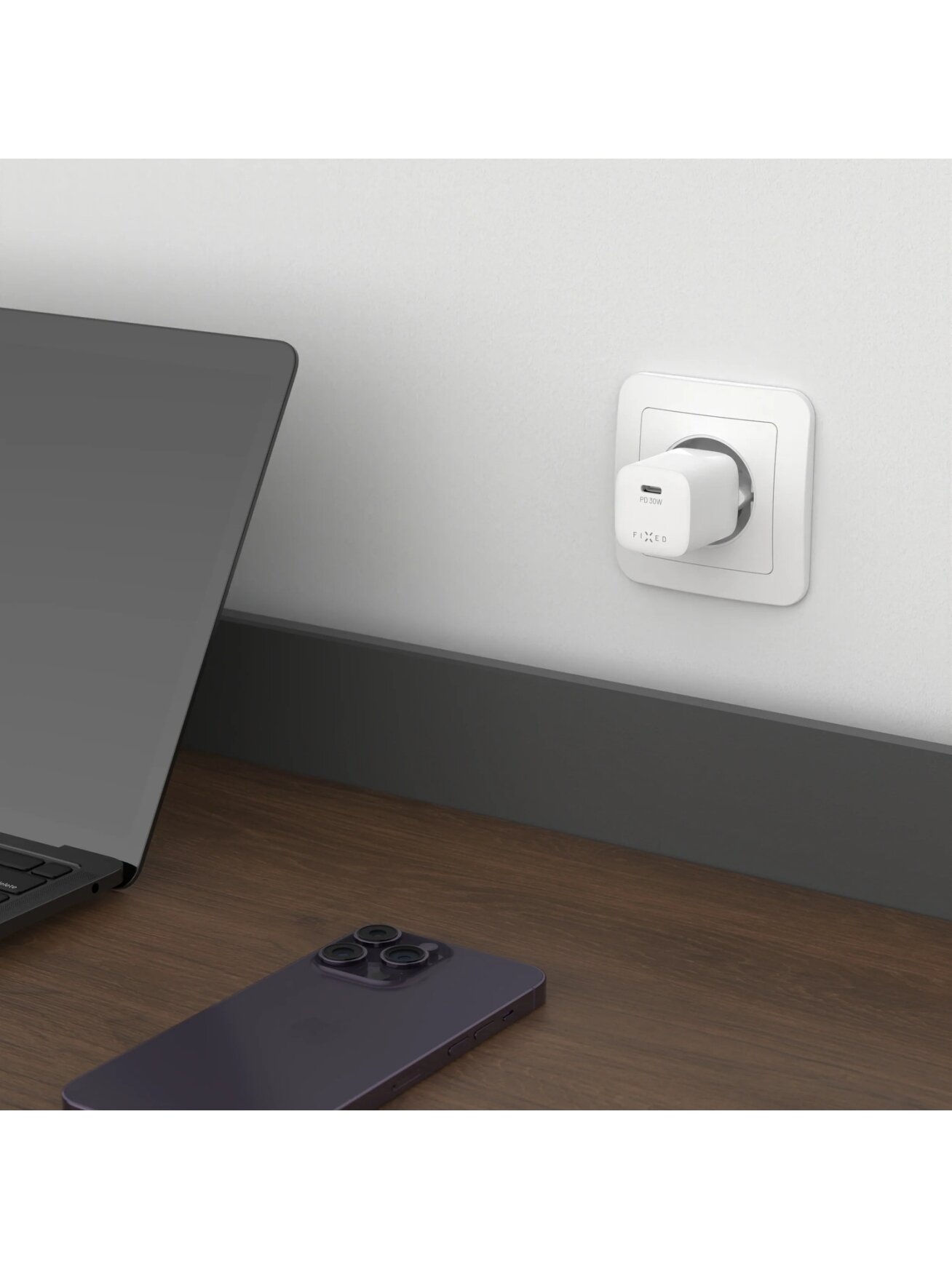 Fixed Mini USB-C GaN Charger 30W 5