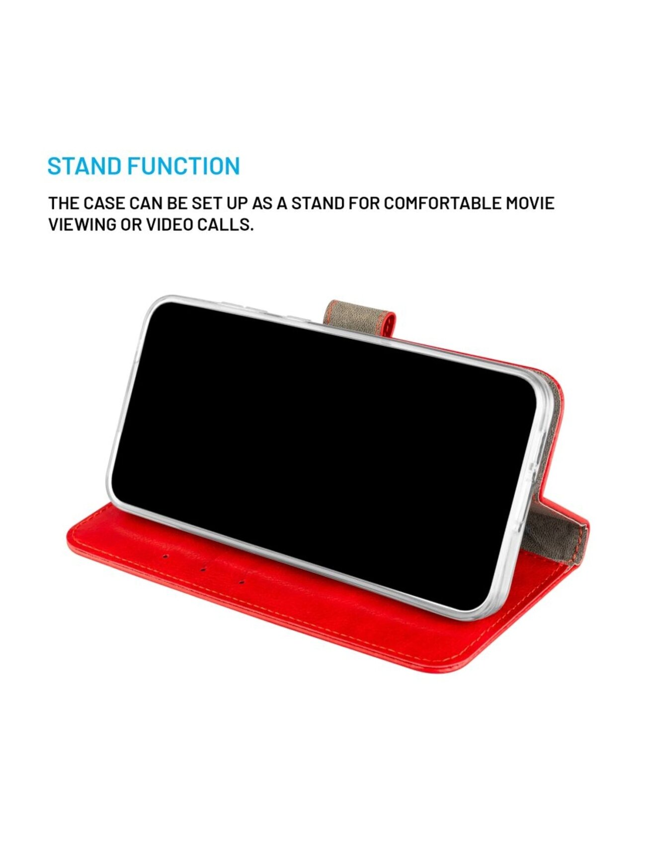 Fixed Opus | Book Case | Samsung | Galaxy A36 5G/A56 5G | Leather | Red 4 Fixed Opus | Book Case | Samsung | Galaxy A36 5G/A56 5G | Leather | Red 4