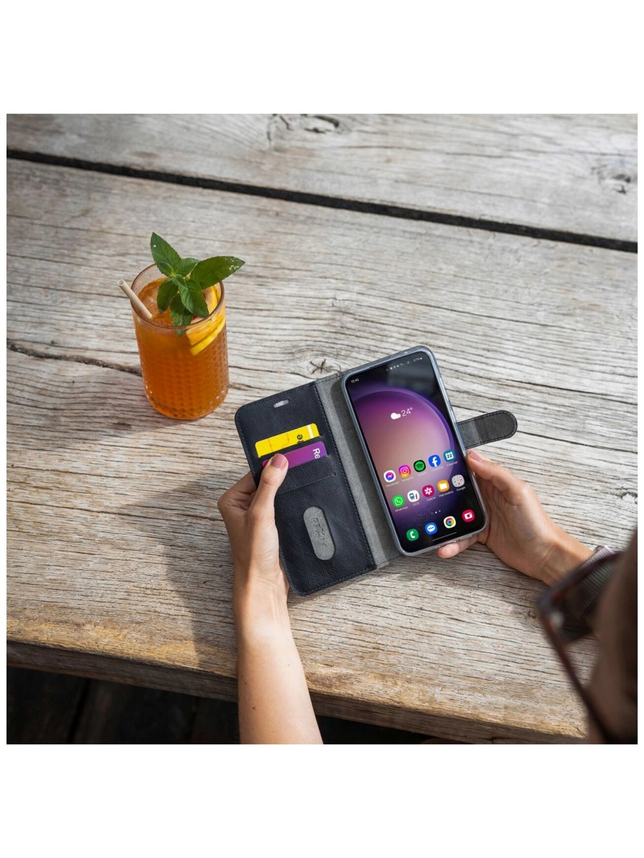 Fixed Opus | Book Case | Xiaomi | Redmi Note 15 Pro 5G | Leather | Black 2