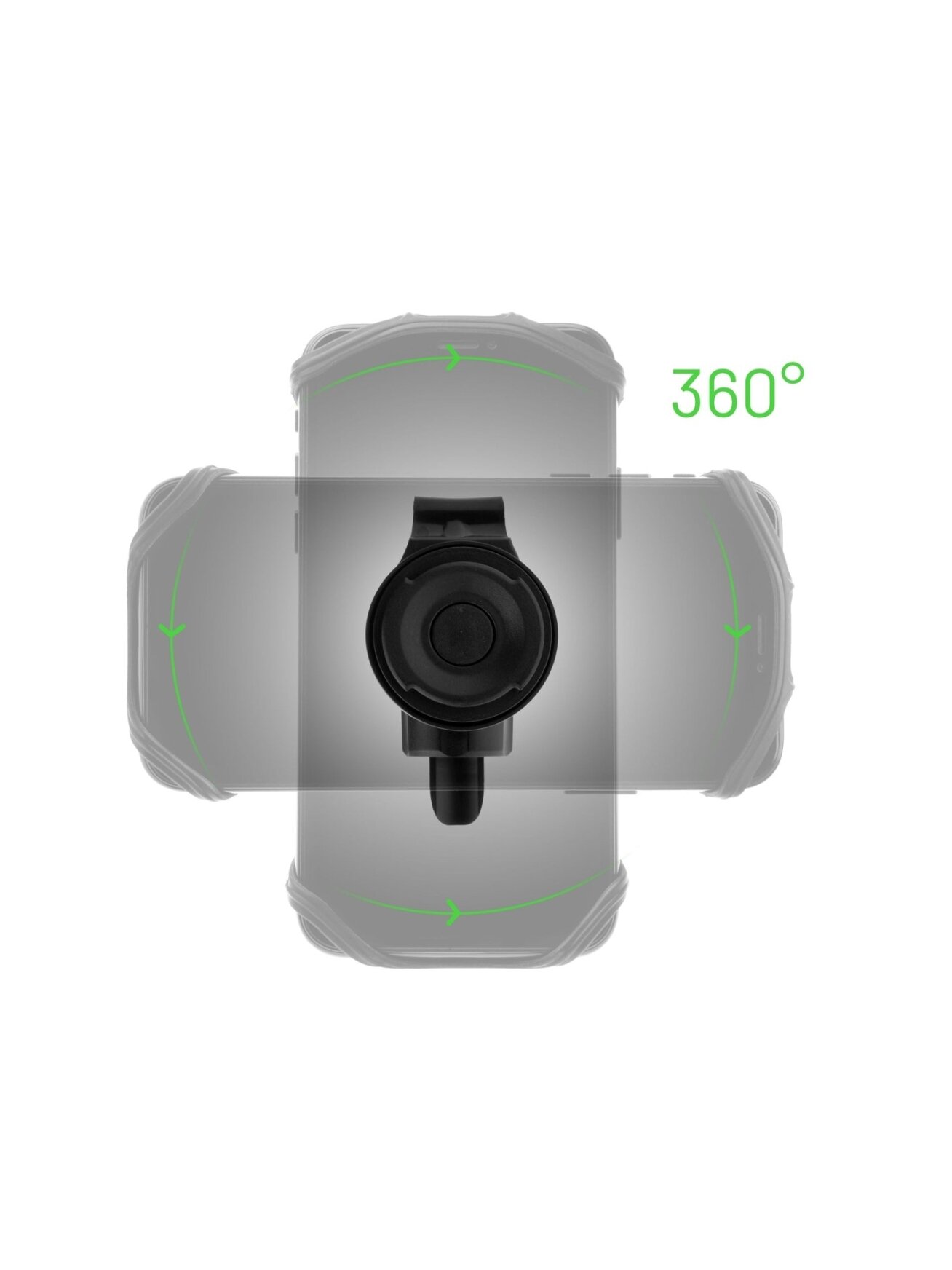 Fixed | Phone holder for bike or motorcycle | Bikee | Phone holder | Black 6