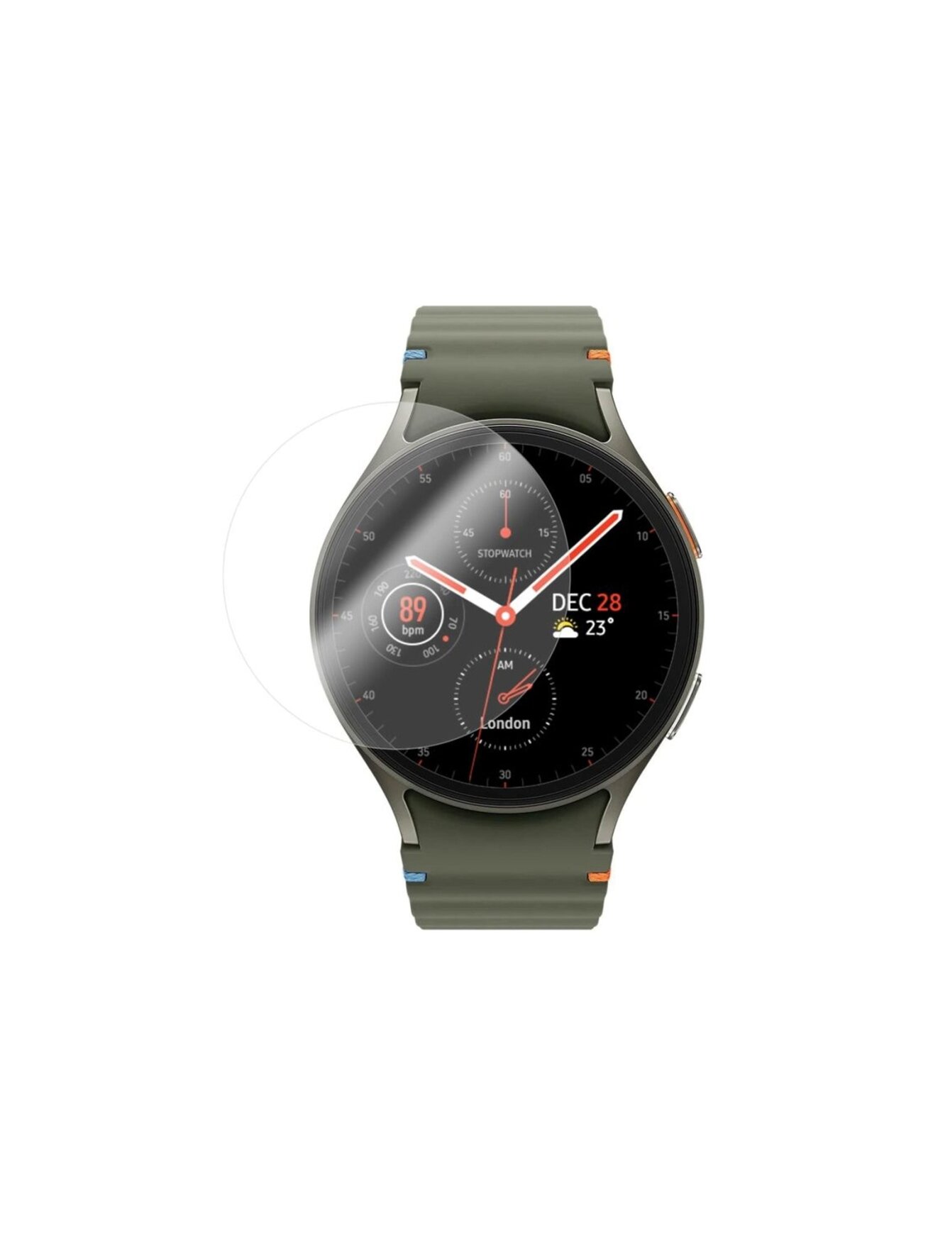 Fixed | Protective tempered glass for smartwatch Samsung Galaxy Watch 7 (40mm), 2pcs | Clear Fixed | Protective tempered glass for smartwatch Samsung Galaxy Watch 7 (40mm), 2pcs | Clear