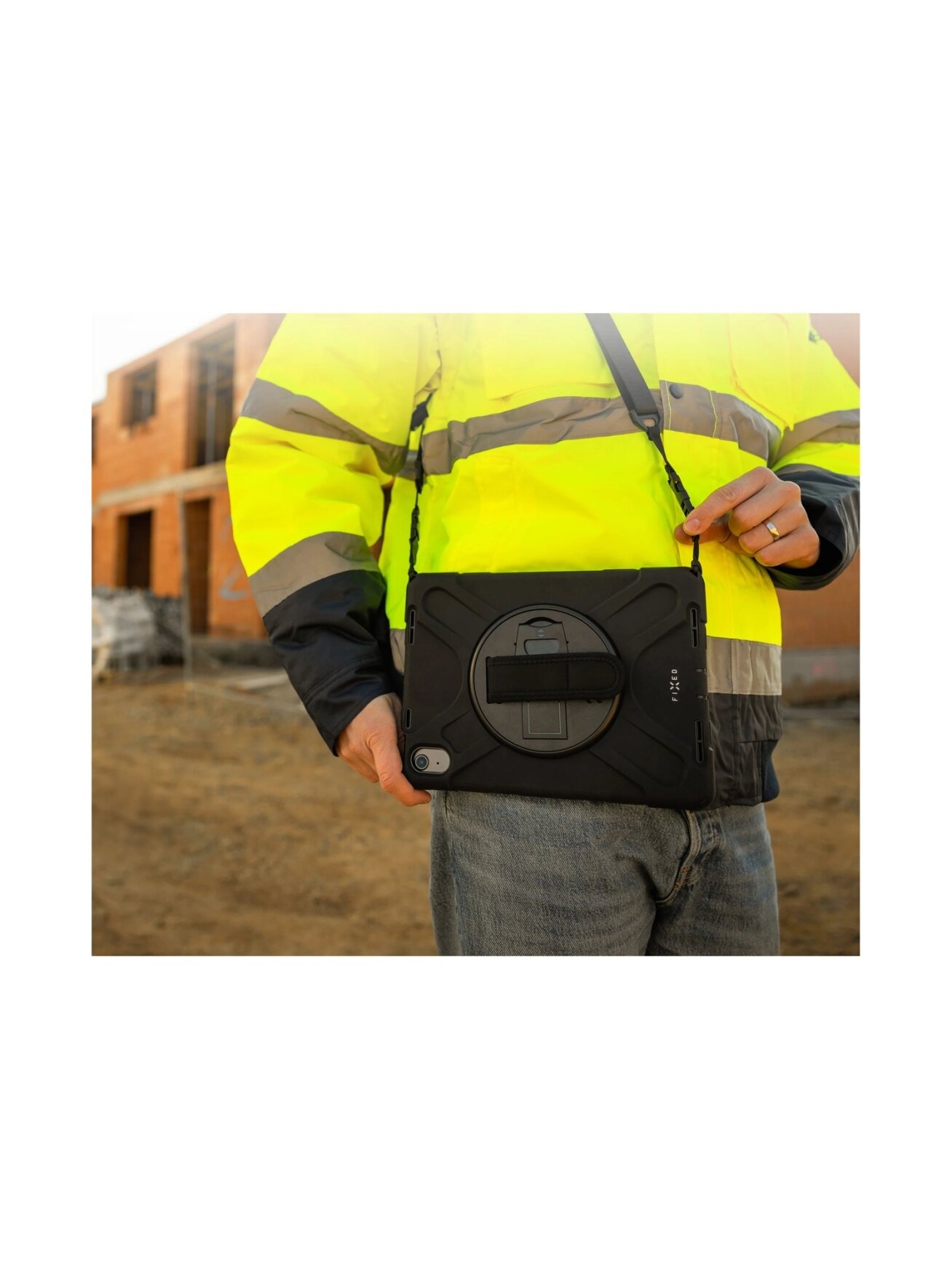 Fixed Rugged Tab Case | Apple | iPAD 10.9"/11" | Silicone/Polycarbonate | Black 3