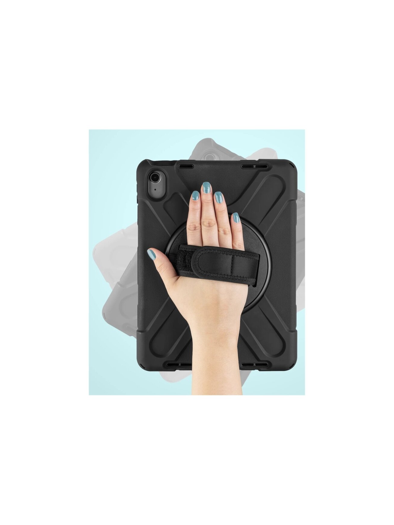 Fixed Rugged Tab Case | Apple | iPAD 10.9"/11" | Silicone/Polycarbonate | Black 5 Fixed Rugged Tab Case | Apple | iPAD 10.9"/11" | Silicone/Polycarbonate | Black 5