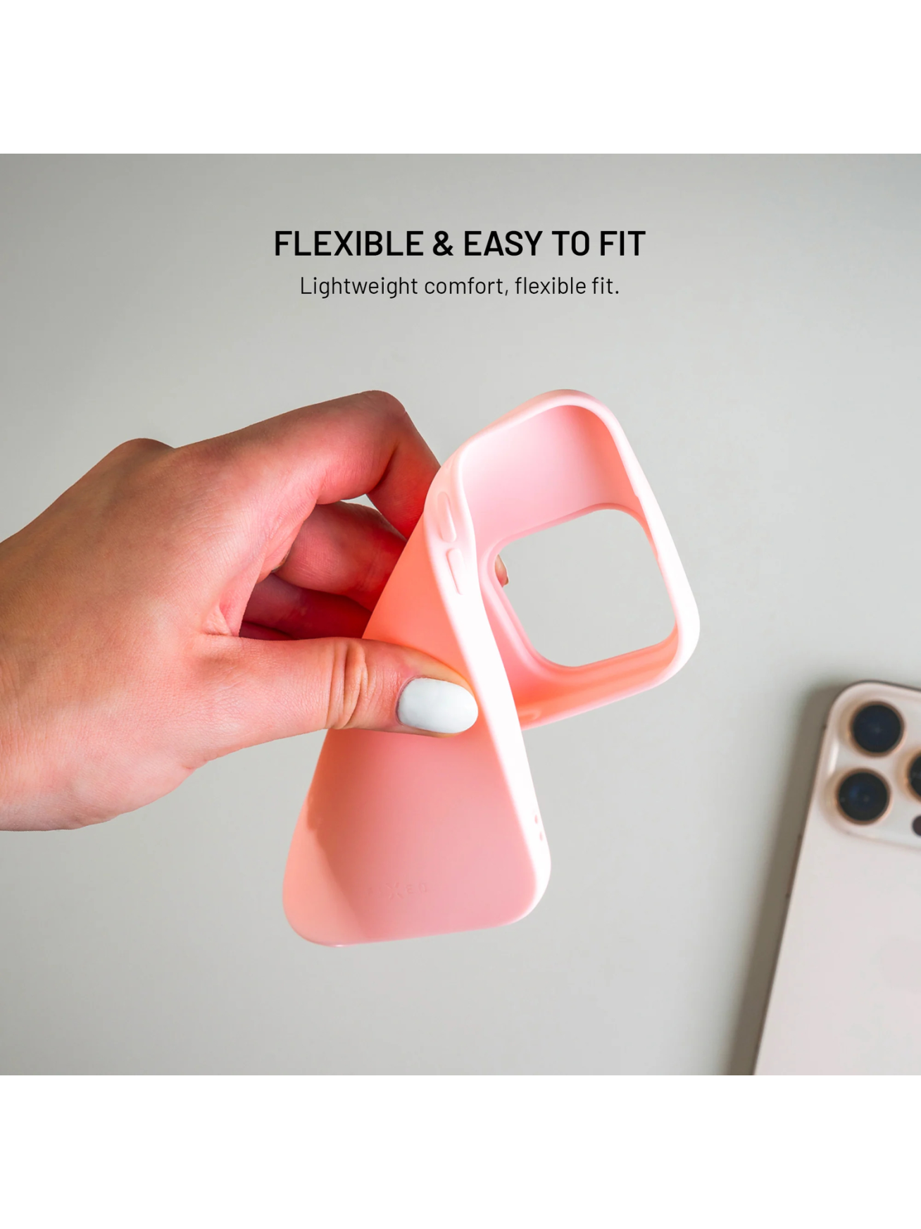 Fixed Story | Back cover | Xiaomi | 17 | Rubberized | Pink 3