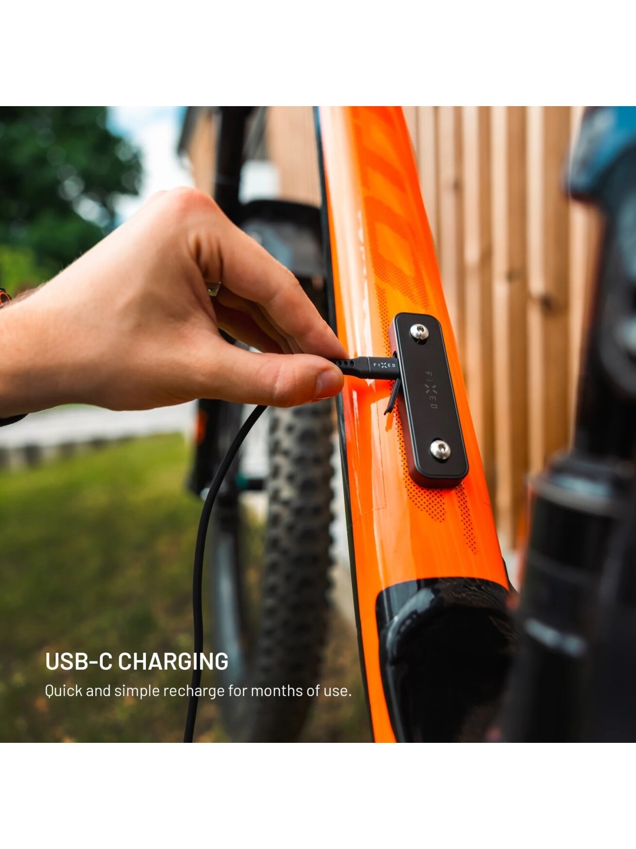 Fixed Tag Bikee with Find My Support | Black 4