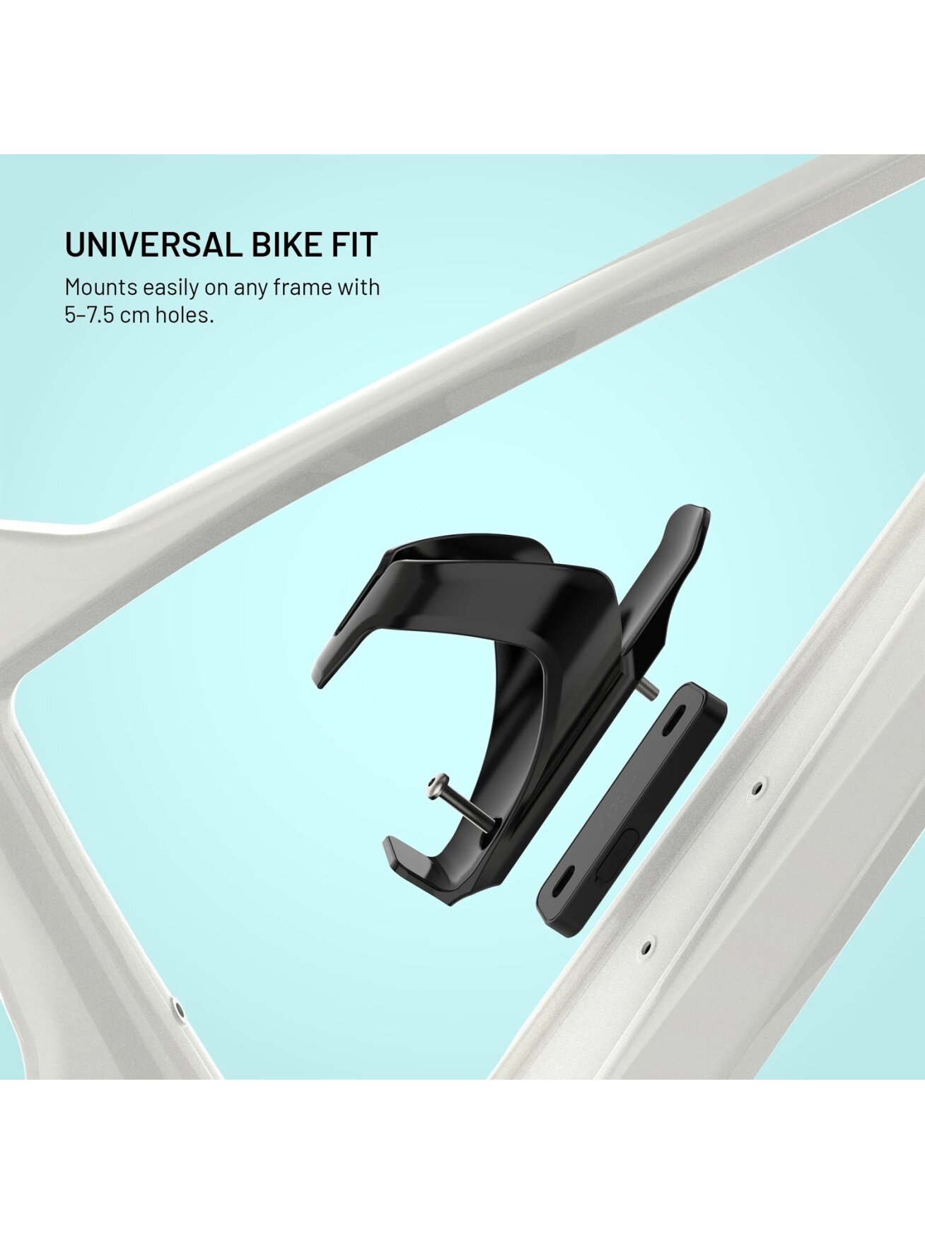 Fixed Tag Bikee with Find My Support | Black 5
