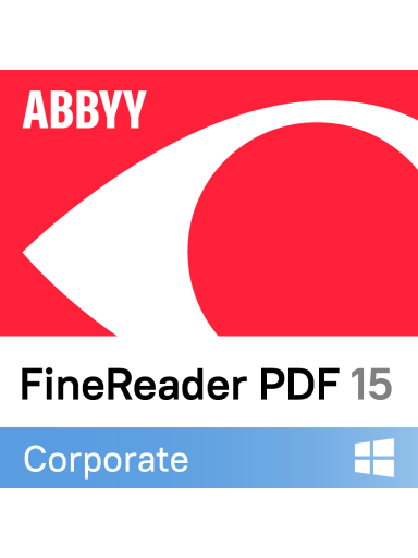 FineReader PDF 15 Corporate | Single User License (ESD) | 1 year(s) | 1 user(s) FineReader PDF 15 Corporate | Single User License (ESD) | 1 year(s) | 1 user(s)