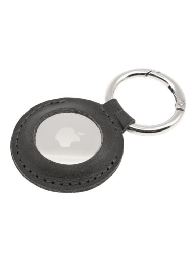 Fixed | Case for AirTag | Genuine cowhide | Black Fixed | Case for AirTag | Genuine cowhide | Black
