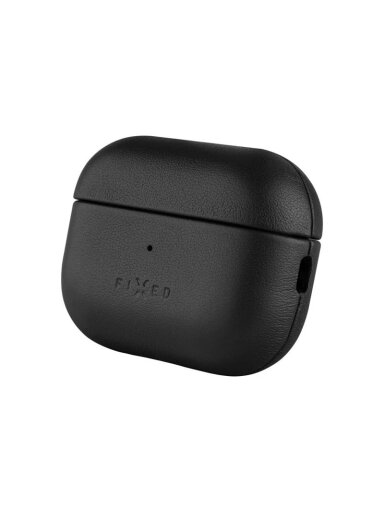Fixed | Earbuds Case with MagSafe Support | Apple AirPods Pro 2/Pro 2 (USB-C) | Black | Leather