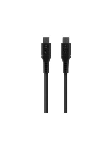 Fixed | Liquid Silicone Cable USB-C/USB-C, 2m, 60W | FIXDLS-CC2-BK Fixed | Liquid Silicone Cable USB-C/USB-C, 2m, 60W | FIXDLS-CC2-BK